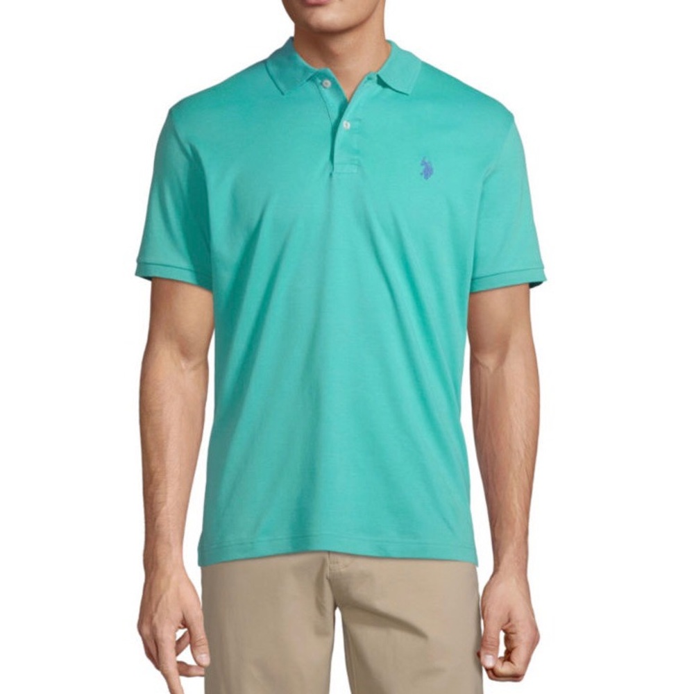 U.S. Polo Assn. Solid Interlock Polo, Luxury Feel